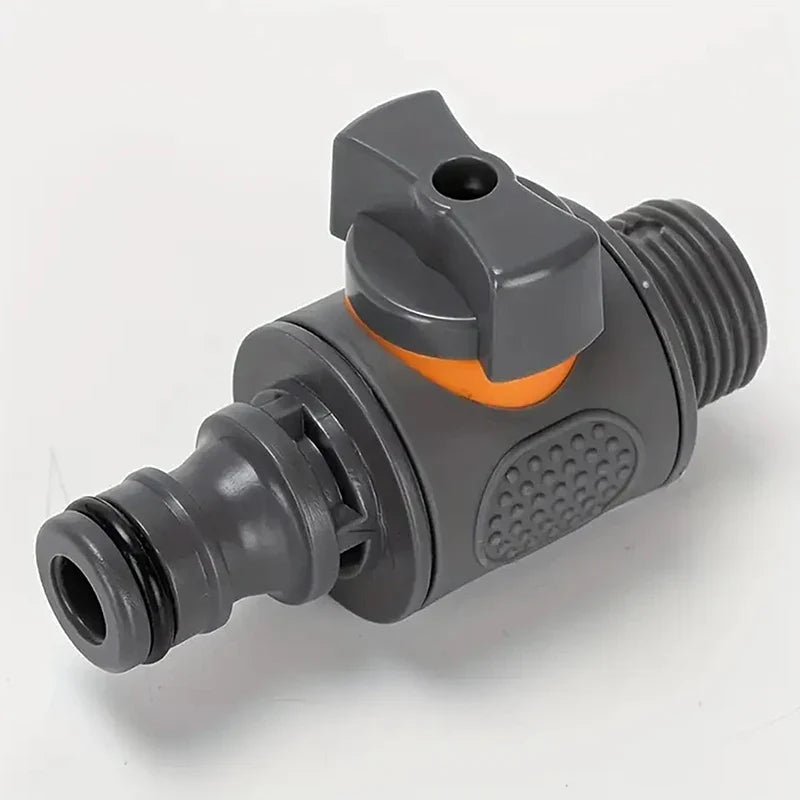 6-Way Water Tank Connector with Switch Valve | Garden Irrigation