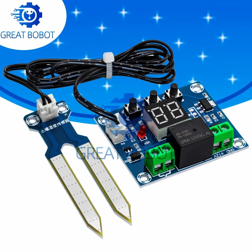 XH-M214 Soil Humidity Controller – Auto Irrigation Module