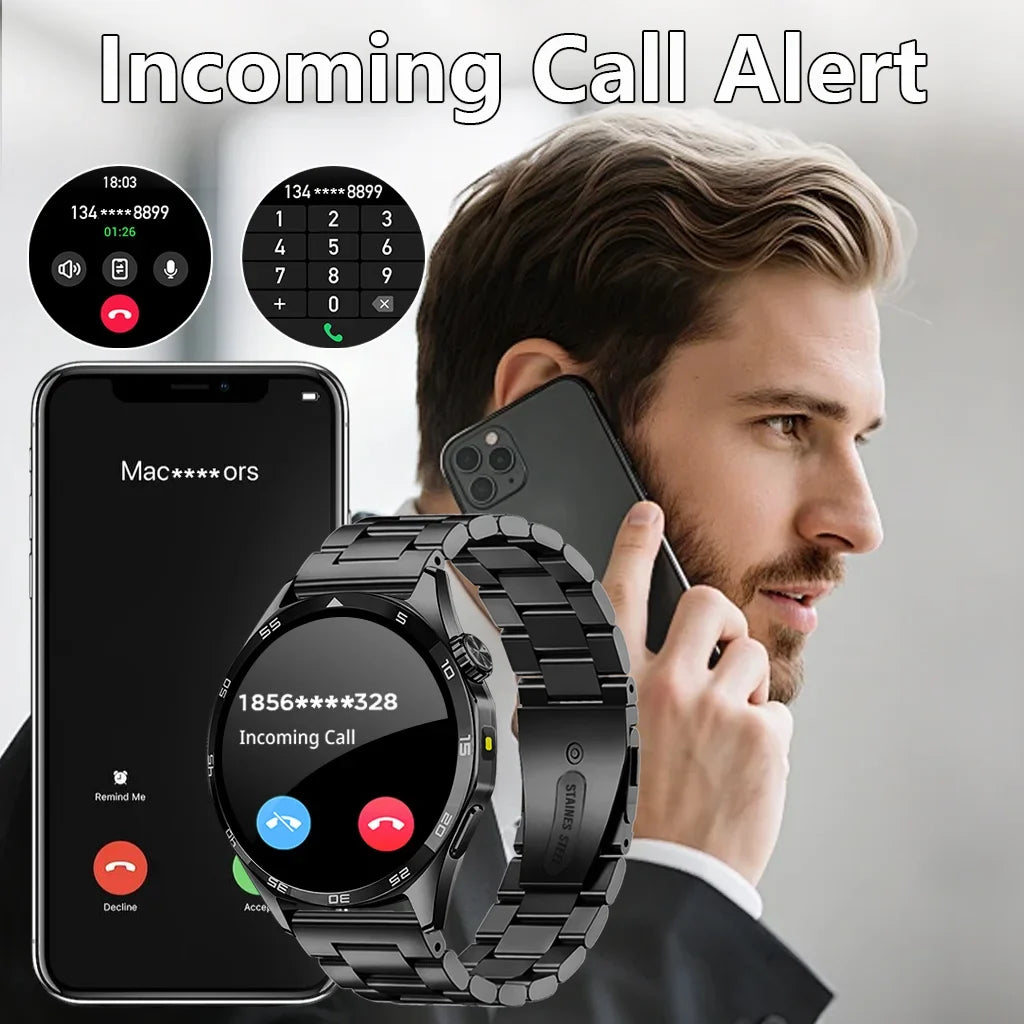 ERUN Men's Smartwatch – 1.5" HD Display & Wireless Calling