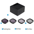 TELESIN CPL ND8 ND16 ND32 Lens Filter Aluminium Alloy Frame DJI OSMO