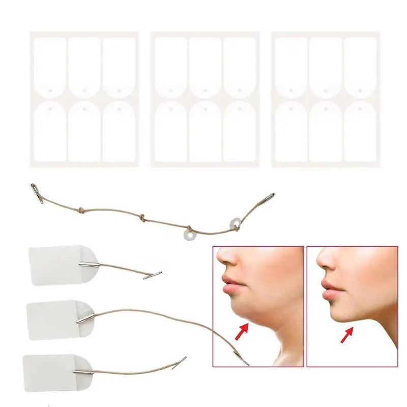 Disaar Invisible Face Lift Tape | V-Shape Waterproof – 18 Pcs