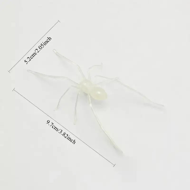 Glow In The Dark Spider Fridge Magnet | Halloween Prank Decor