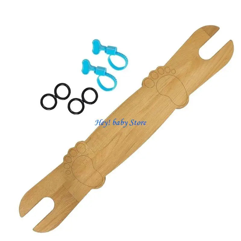 Baby High Chair Footrest Pedal | Round Corners & Rubber Rings