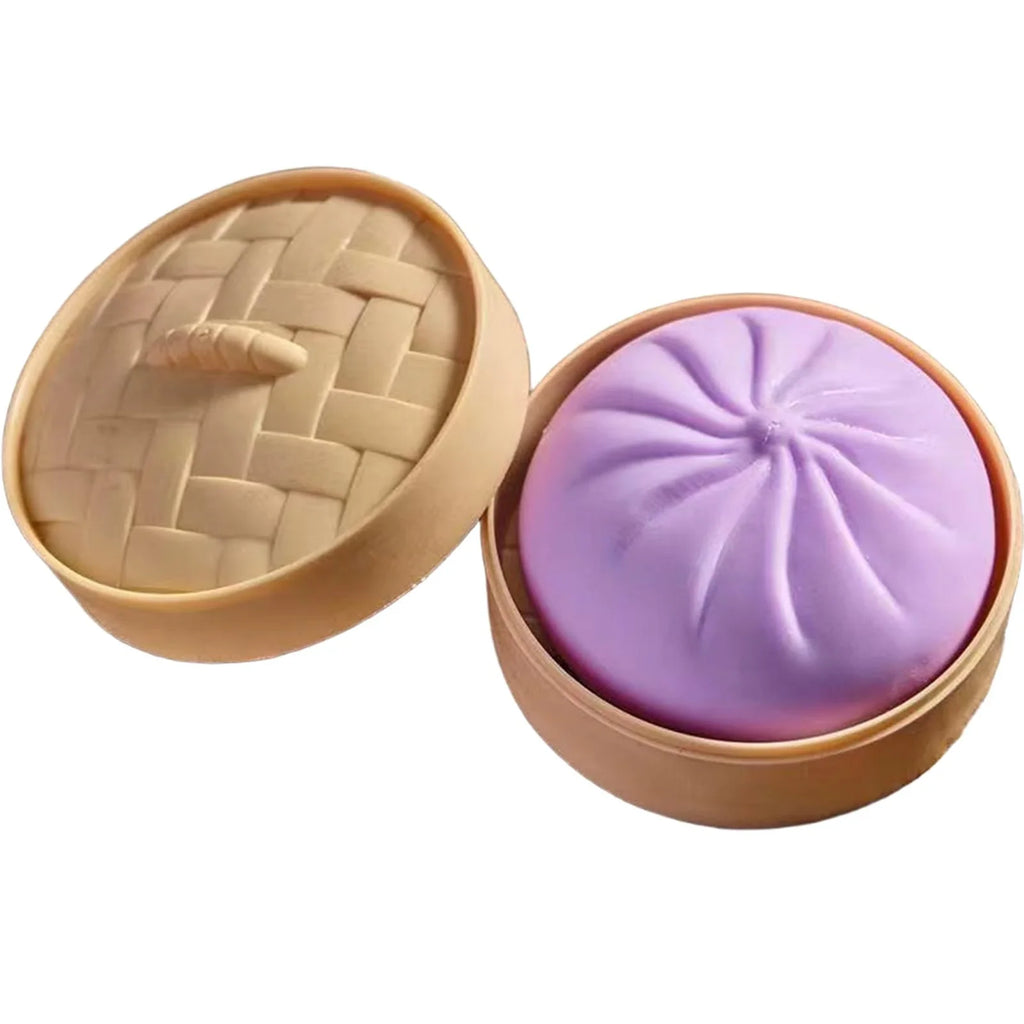Colorful Dumpling Squish Stress Balls – 7-Piece Sensory Toy Set