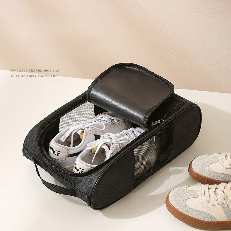 Portable Golf Shoe Bag Oxford Cloth Carrier Bags Breathable