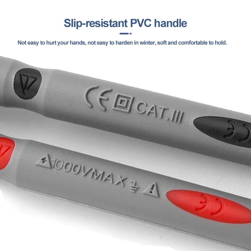Universal Digital Multimeter Test Leads 1000V 20A Waterproof Voltage