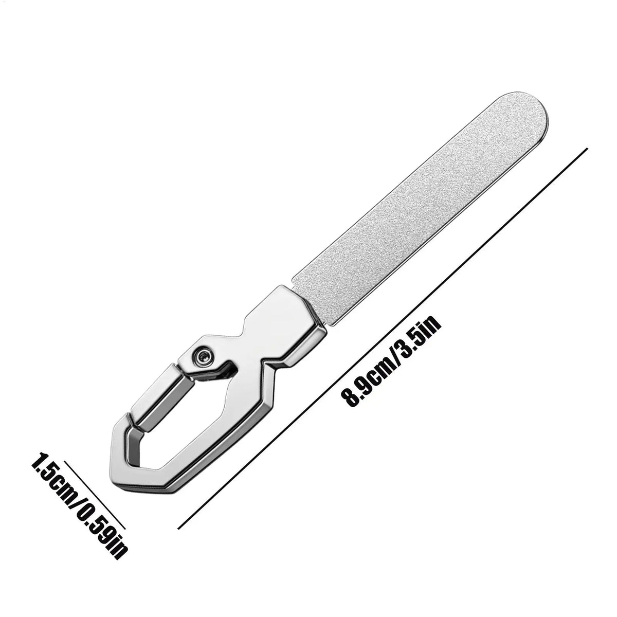 Double-Sided Stainless Steel Nail File for Thick Toenails