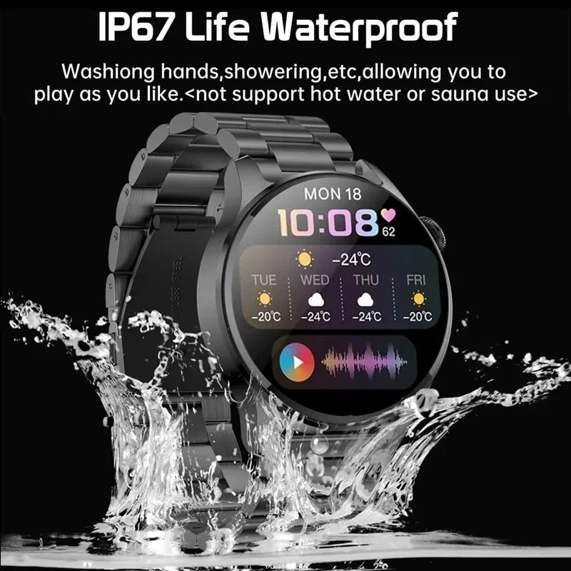 Men's Bluetooth Smartwatch HW12 – Fitness, Calling & IP68