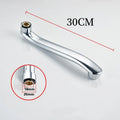 Stainless Steel Faucet Elbow S-Bend Extension Tube G3/4 Sink Pipe