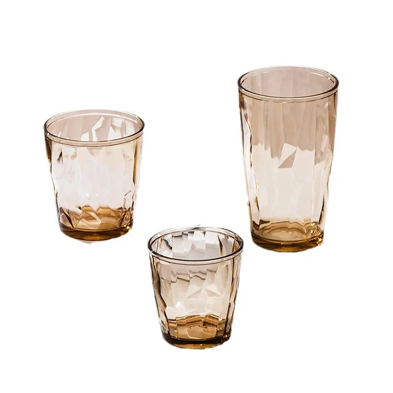Acrylic AS Water Cup Household Plastic Gargle Beer Restaurant Juice