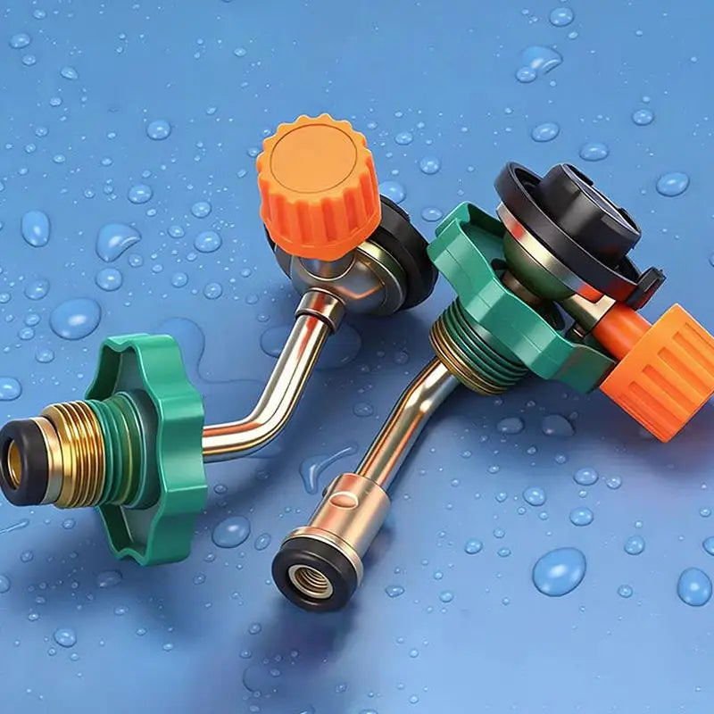 Butane Gas Cylinder Refill Connector Adapter for Camping
