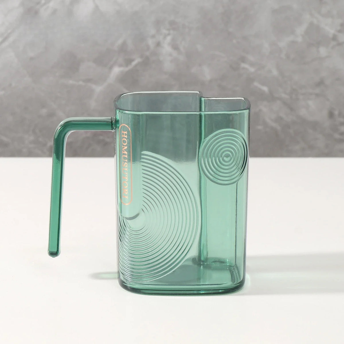 Light Luxury Transparent Mouthwash Cup Household Couple Toothbrush