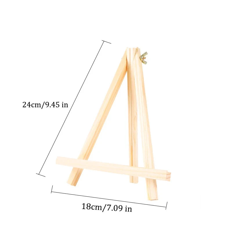 Wooden Foldable Desktop Easel | Adjustable 20–50cm Stand
