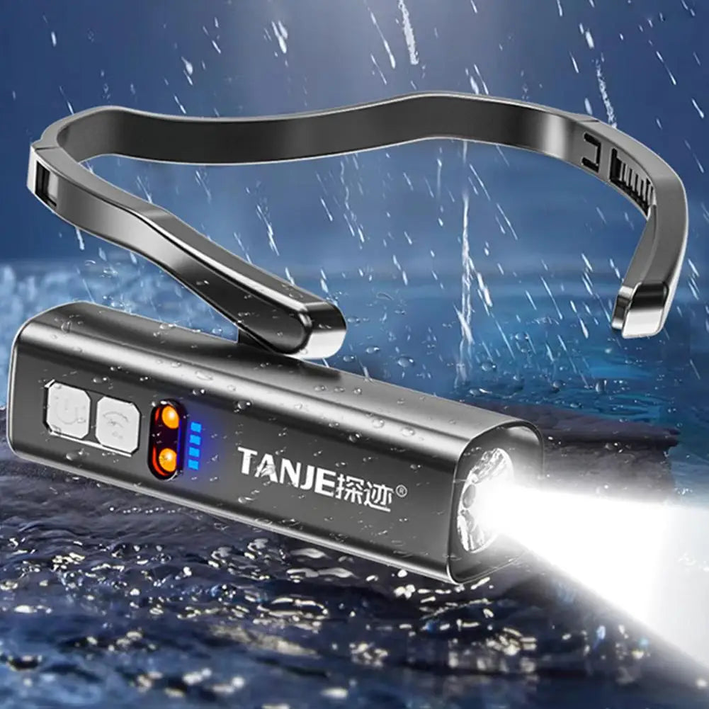 Mini LED Headlamp – 600 Lumen Waterproof Hands-Free Torch