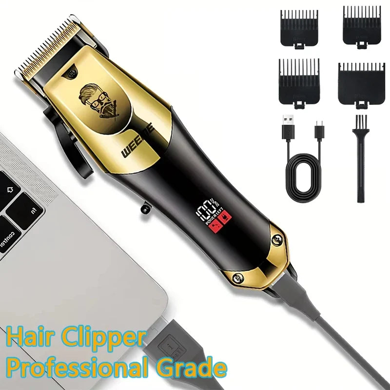 2026 T9 Vintage Men's Electric Hair Clipper Beard Trimmer