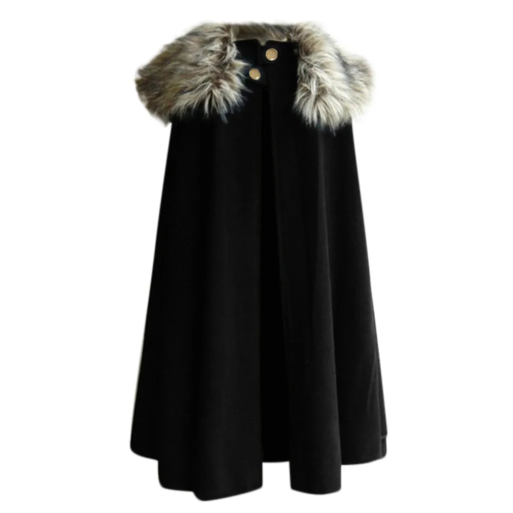 Medieval Cloak Cape | LARP Viking Knight Gothic Cosplay Costume