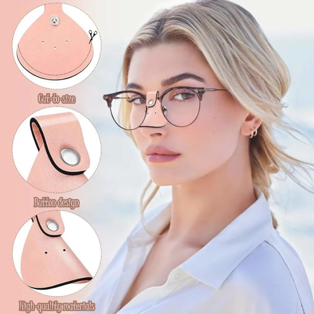 PU Leather Nose Guard for Sunglasses – UV Sun Protection