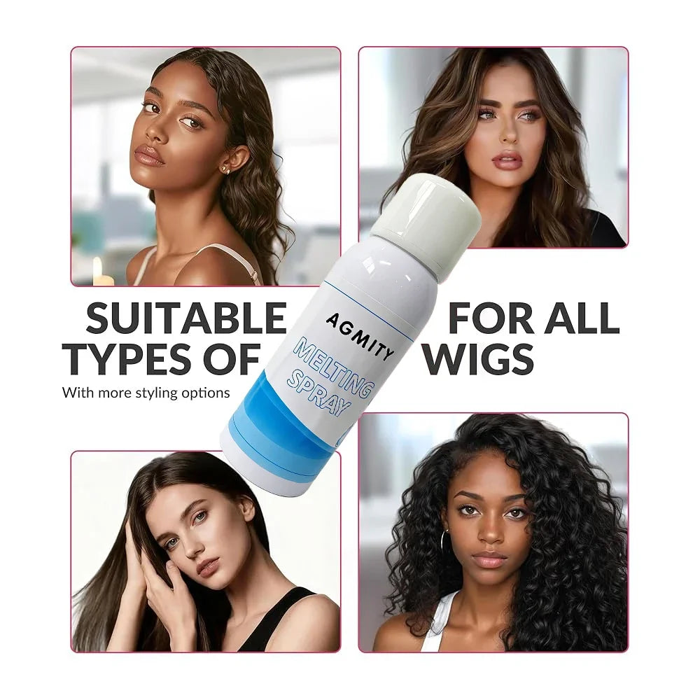 120ml Lace Melting Spray – Invisible Strong Wig Adhesive