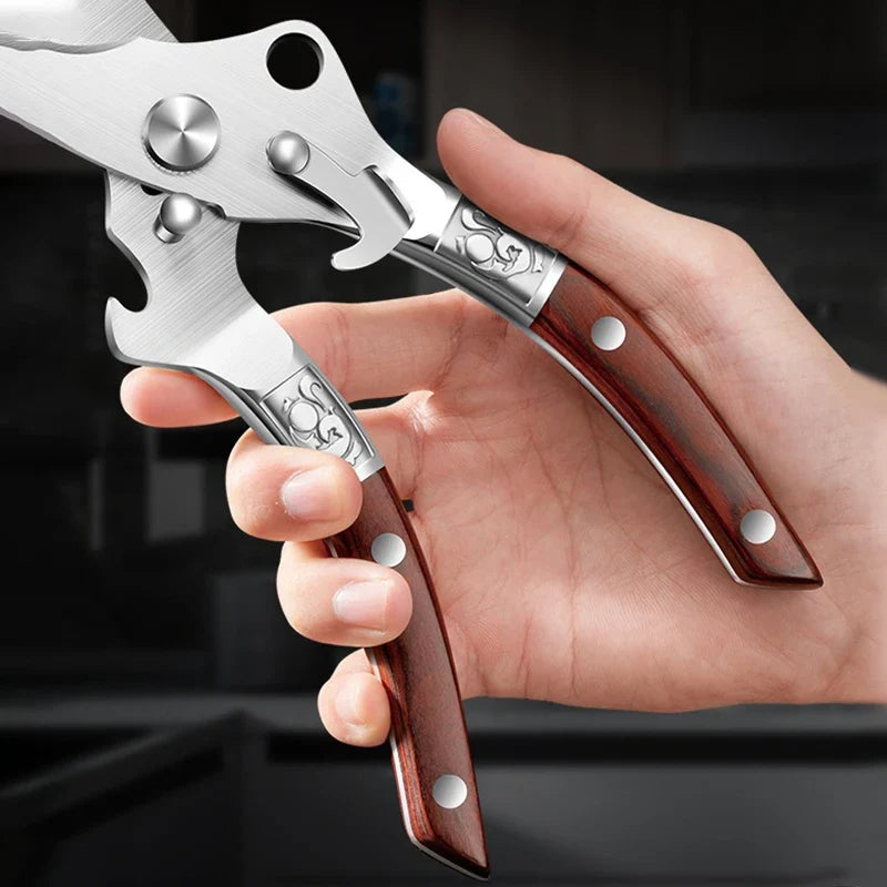 Heavy-Duty Stainless Steel Kitchen Scissors & Poultry Shears