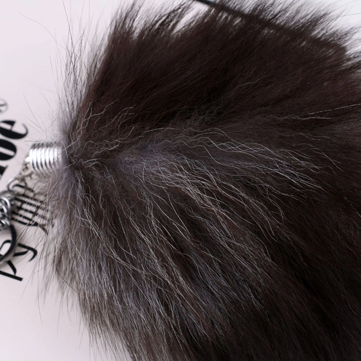 Fox Tail Plush Keychain – Bag Charm & Gift Accessory