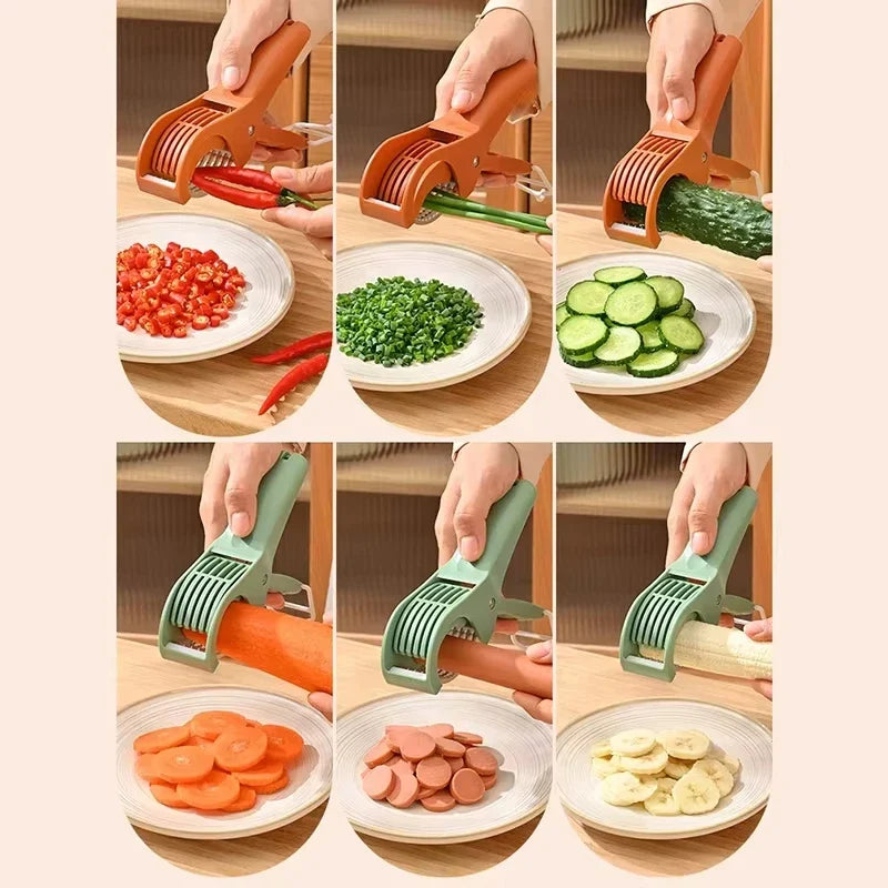Stainless Steel Vegetable & Fruit Slicer | Multifunctional Salad