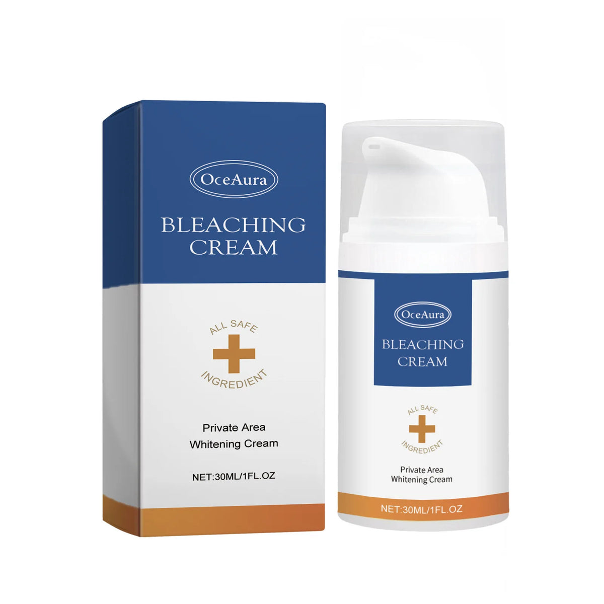 OceAura Body Brightening Cream – Knees, Armpit & Skin 30ml