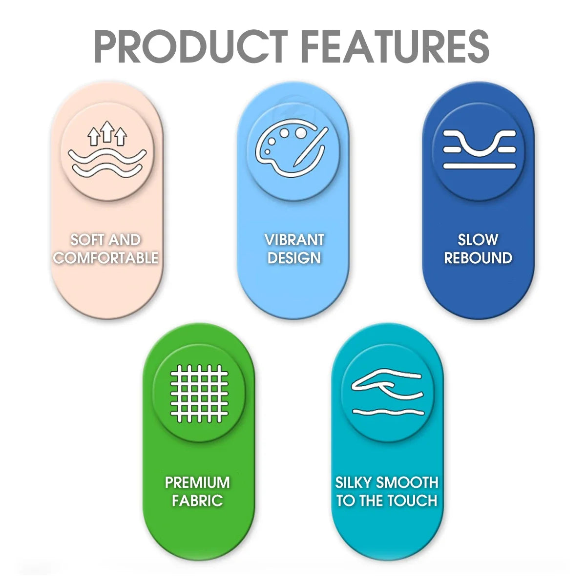 Ergonomic Silicone Wrist Rest & Mouse Pad Set | GUUGEI