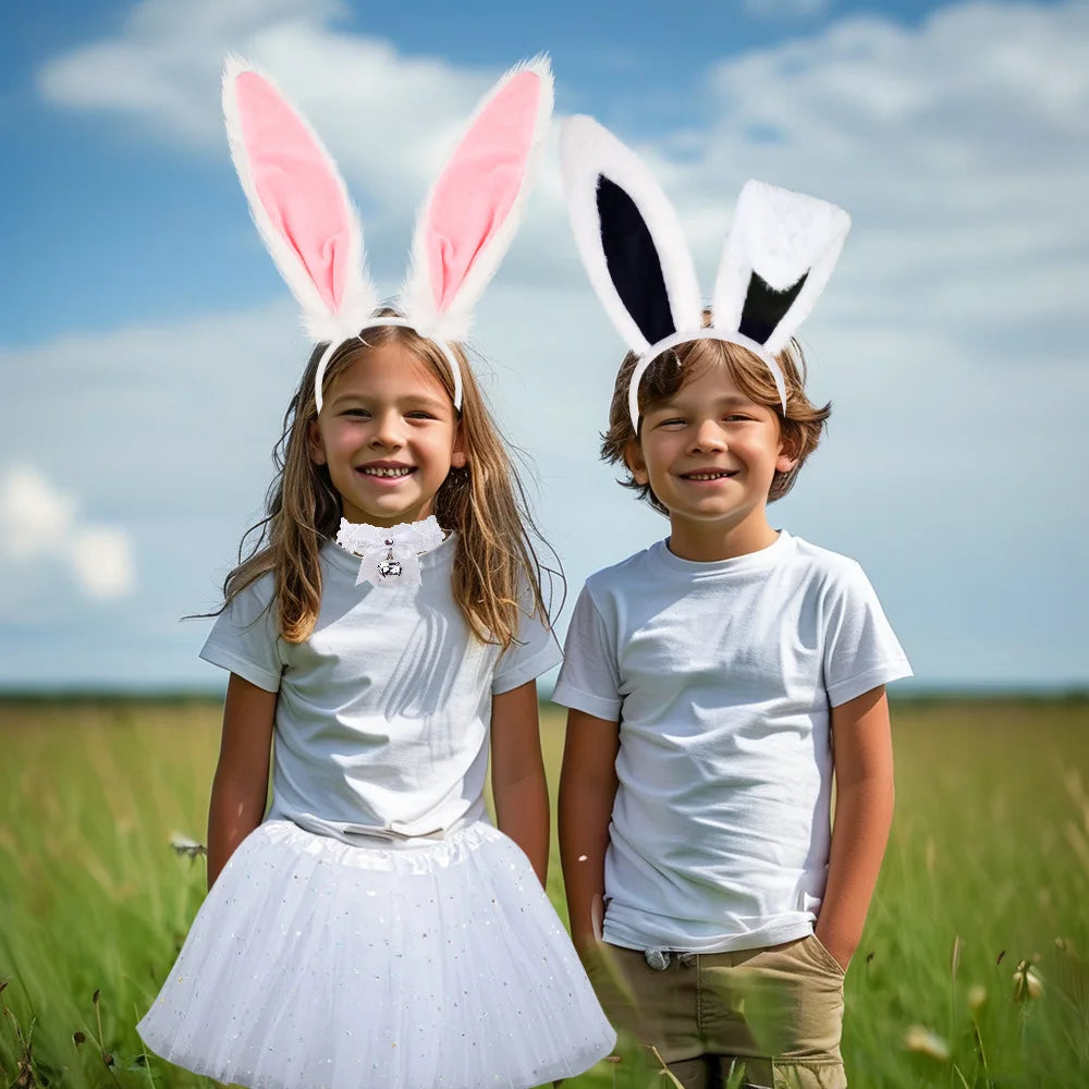 Easter Bunny Ear Headband Costume Halloween Headgear Judy Officer