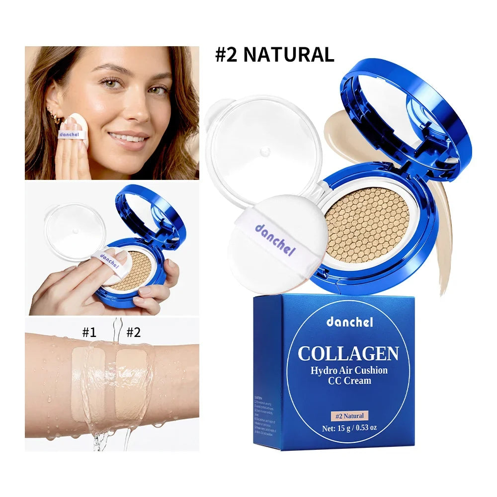 Collagen CC Cream Air Cushion Foundation – Hydrating & Brightening