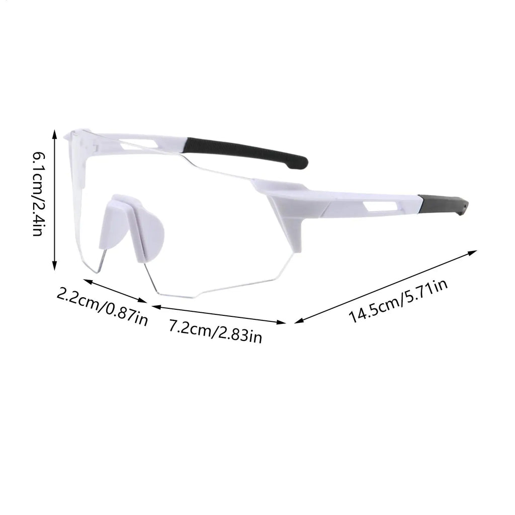 Photochromic Cycling Sunglasses UV400 Polarized Sports Eyewear