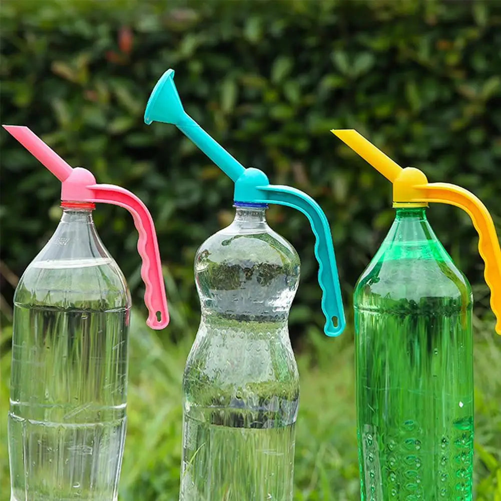 Bottle Top Plant Waterer – Dual Sprinkler & Stream Nozzle Set