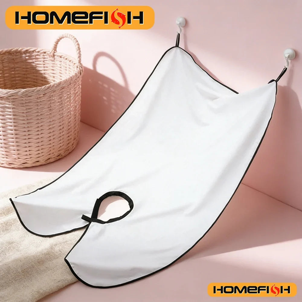 Men's Bathroom Shaving Aprons Beard Apron Care Bib Face Shaved Hair