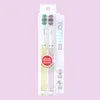 Crystal Toothbrush Set | Soft Bristles Adult Oral Care, 2PCS
