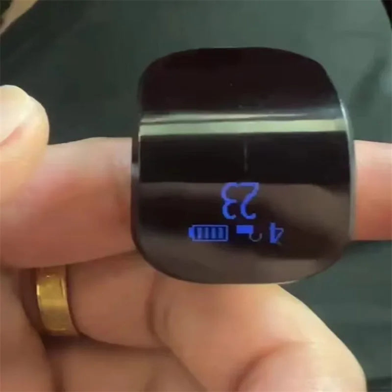 Luminous Ring Finger Counter – Smart Digital Tally Clicker