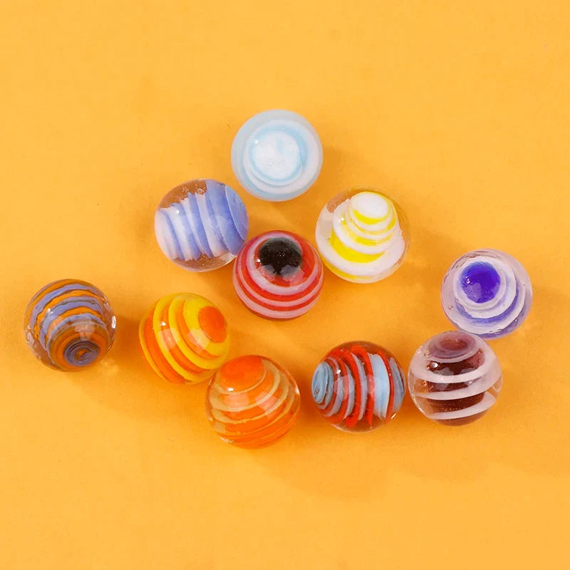 16mm Crystal Glass Marbles 10pcs – Vase Filler & Home Décor Balls
