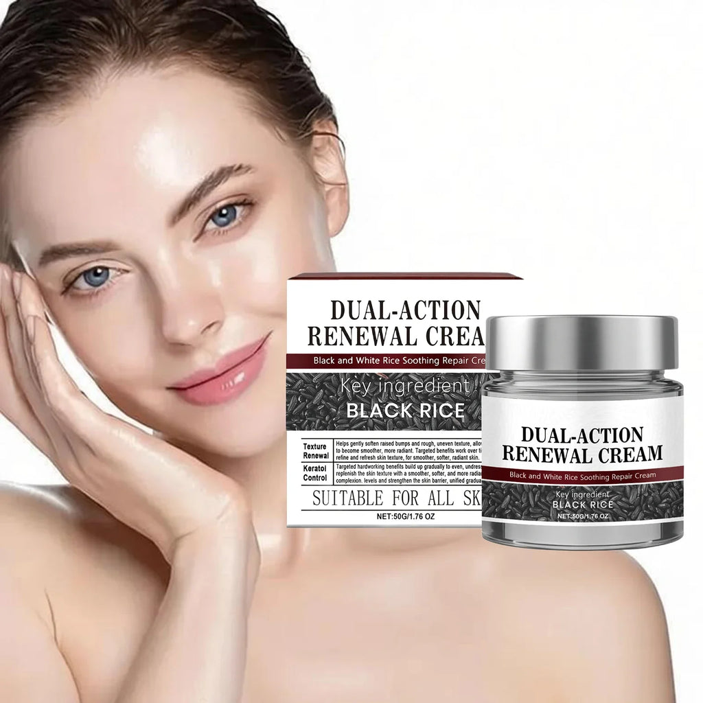 Dual-action Renewal Cream Soothing Repair Exfoliating Hydrating