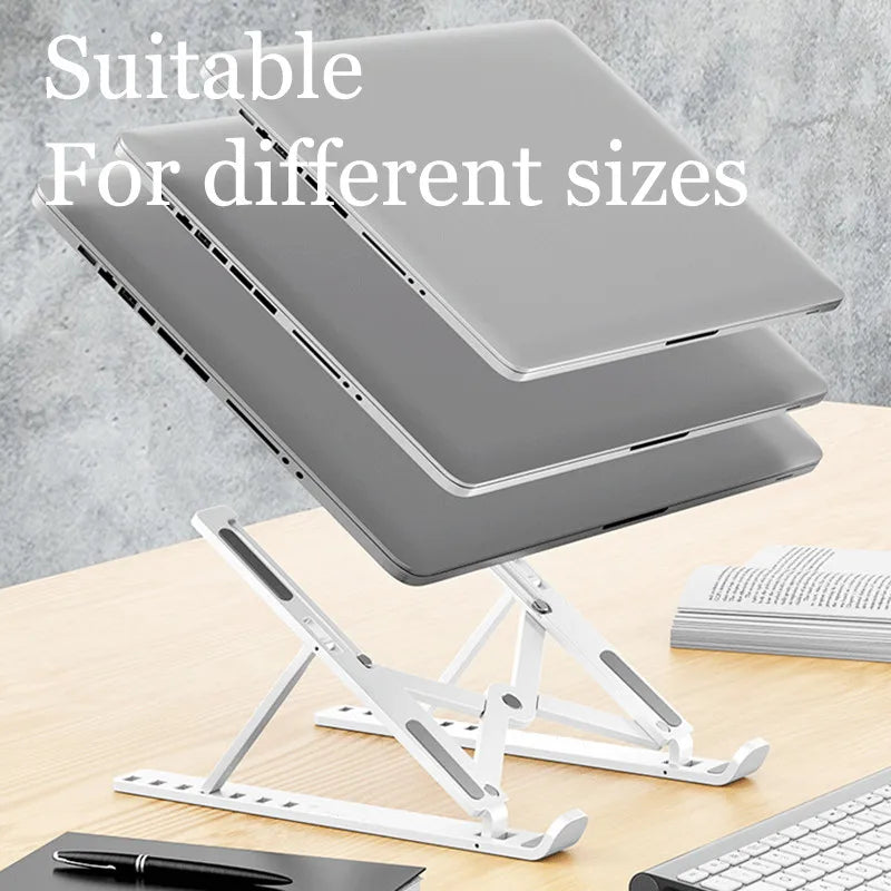 Adjustable Foldable Laptop Stand | Non-Slip Cooling Bracket 9–15"