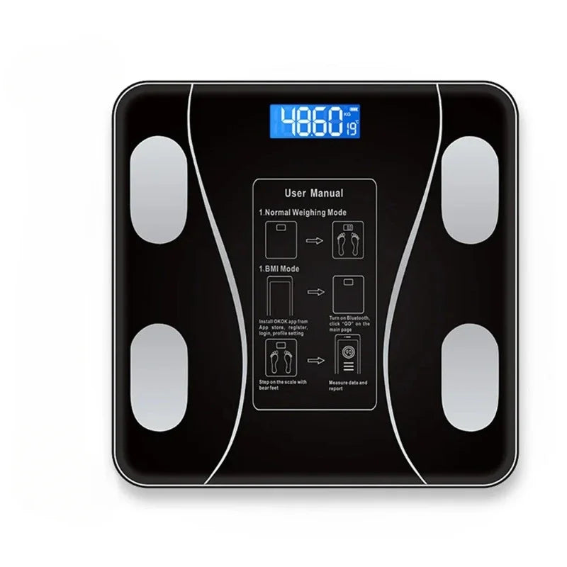 Smart Digital Body Weight & Body Fat Scale | Bluetooth