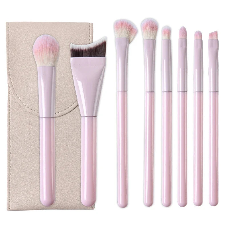Makeup Brush Set 1–8 Pcs | Foundation, Blush & Eyeshadow