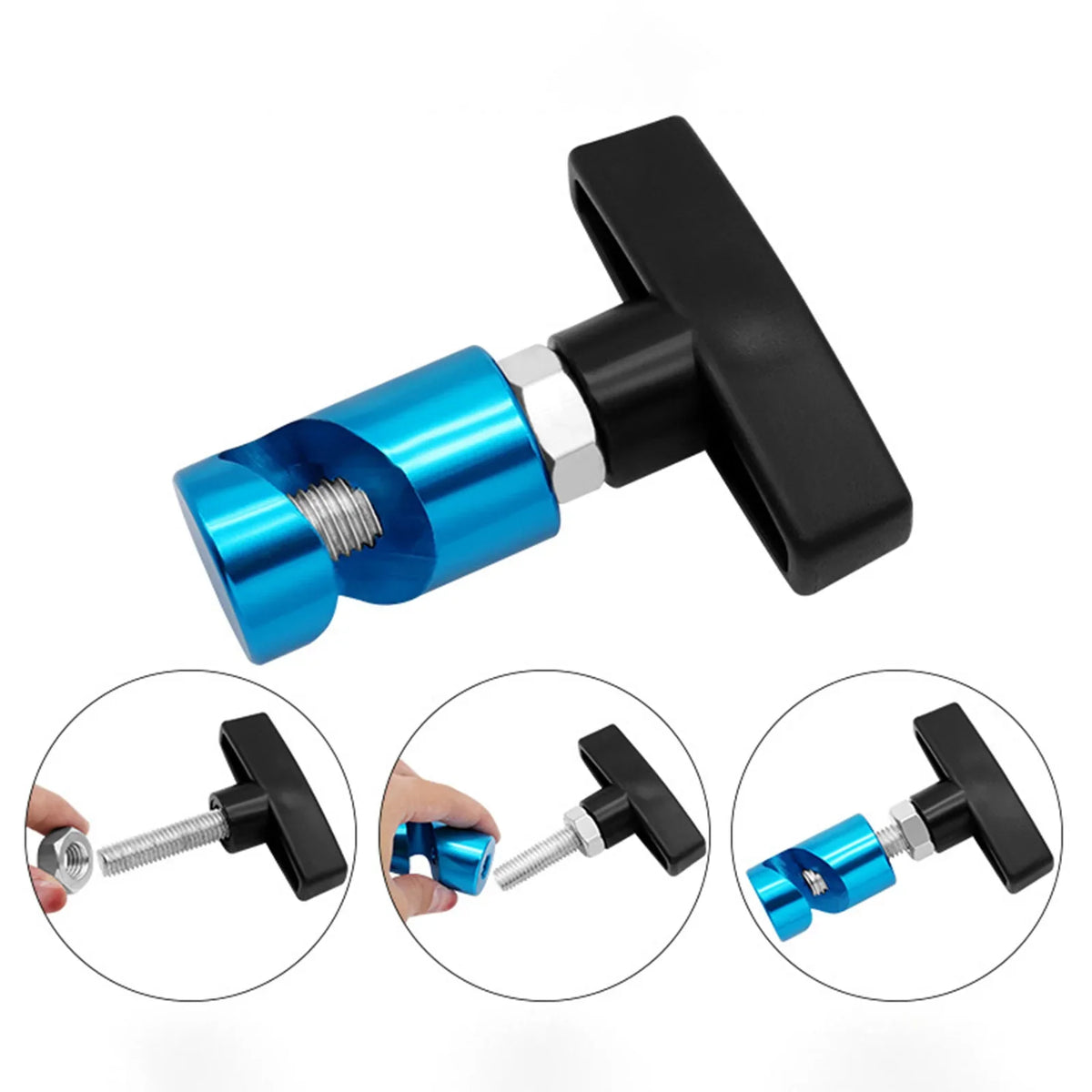 Aluminum Alloy Car Hood Lift Support Rod Clamp | Anti-Slip