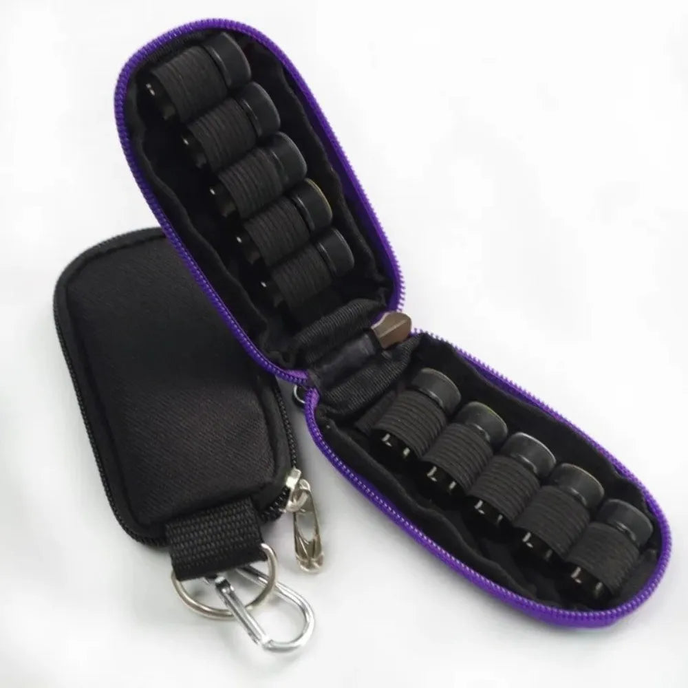 10-Slot Essential Oil Storage Bag | Portable Travel Carry Case