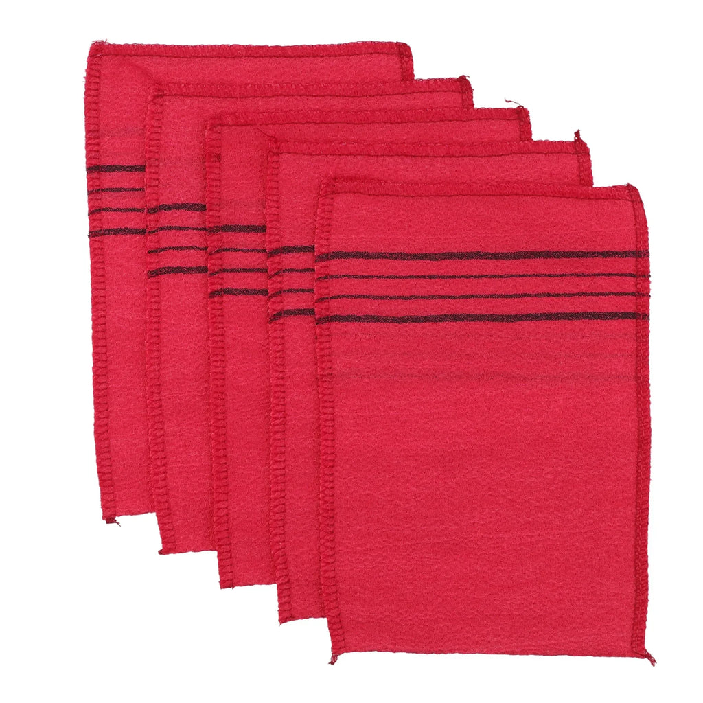 Korean Italy Asian Exfoliating Bath Washcloth Body Scrub Shower Soft
