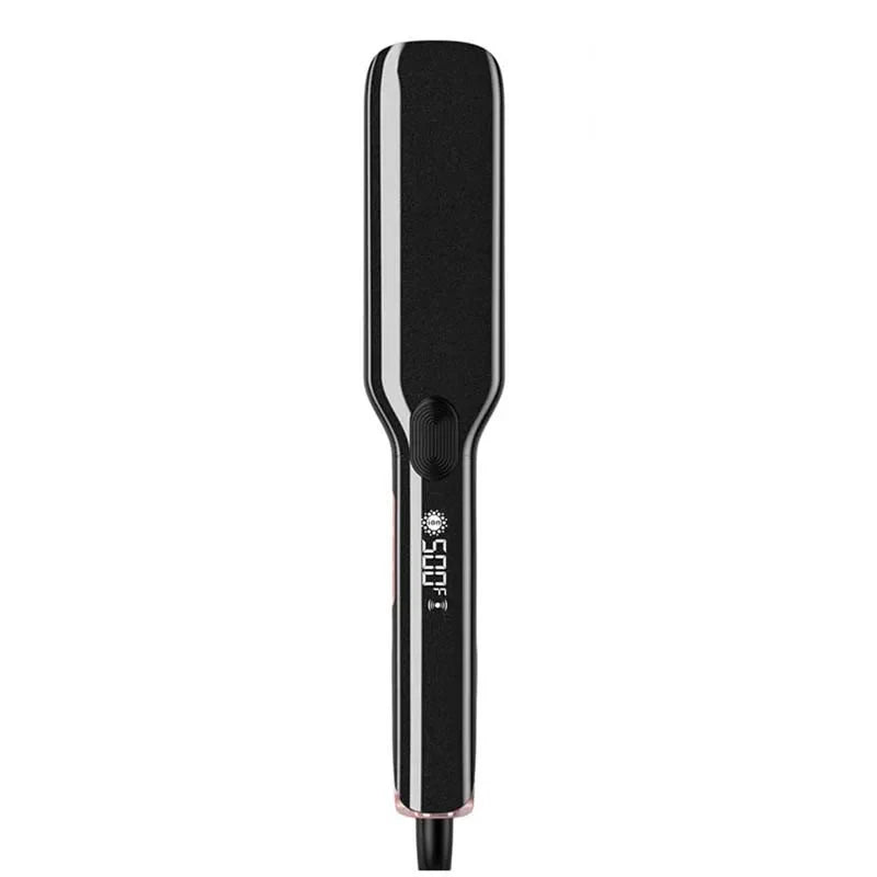 Wide Plate Ceramic Negative Ion Hair Straightener | Salon Flat Iron