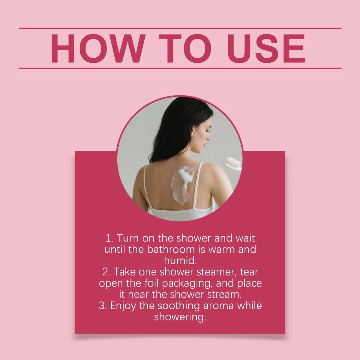 Jaysuing Rose Aromatherapy Shower Tablets 8pc | Shower Steamers