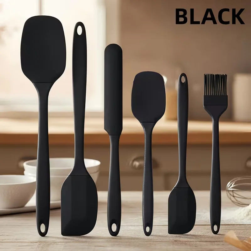 6-Piece Silicone Spatula Set – Heat Resistant & Food Grade