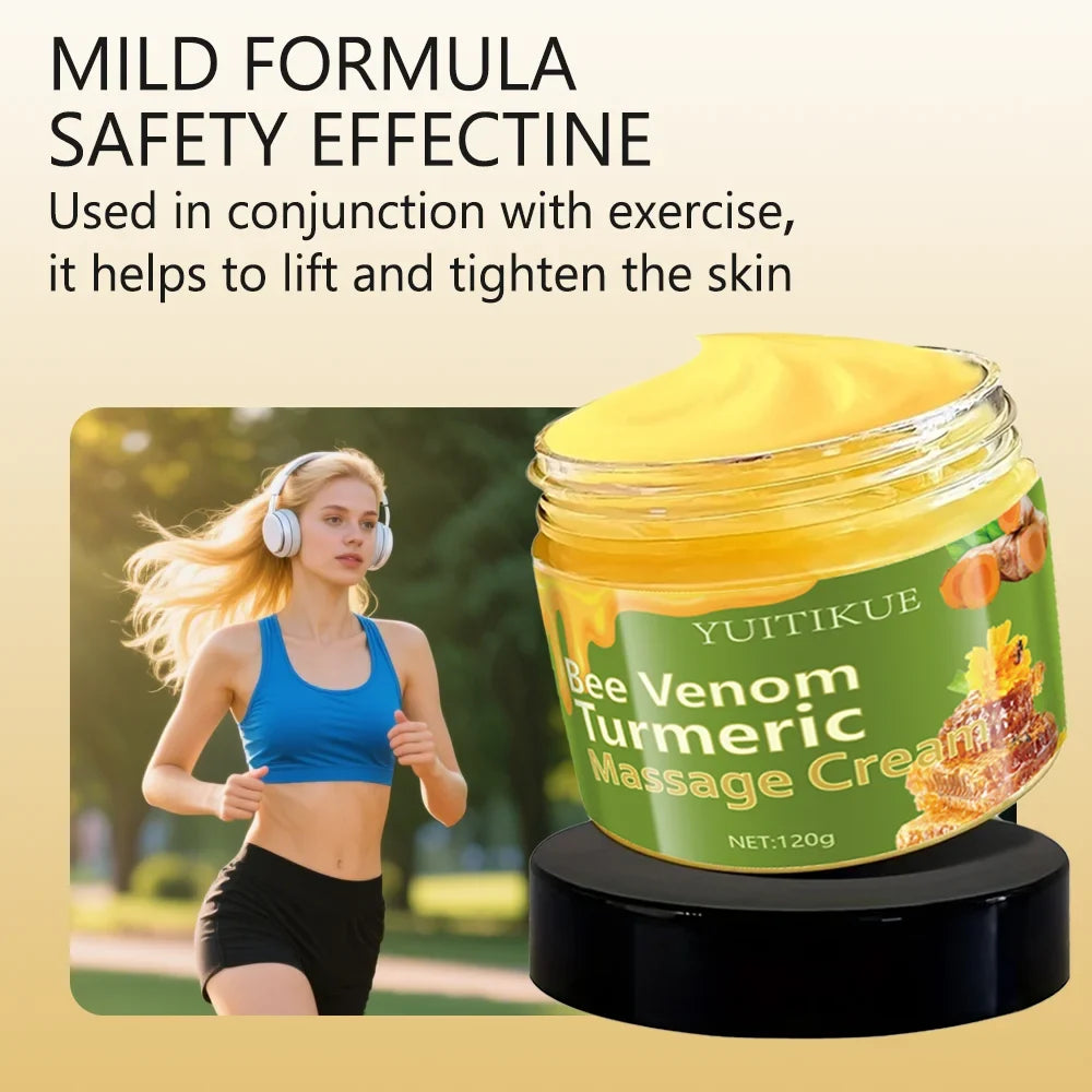 YUITIKUE Firming Cream 120g – Bee Venom & Turmeric Body Cream