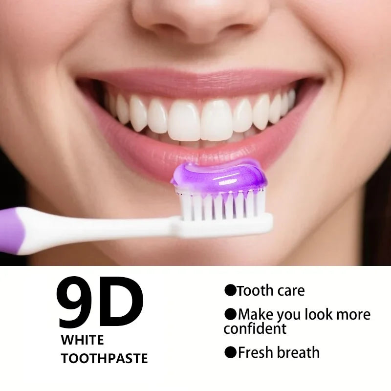 Purple Whitening Toothpaste | Stain Removal & Fresh Breath 100g