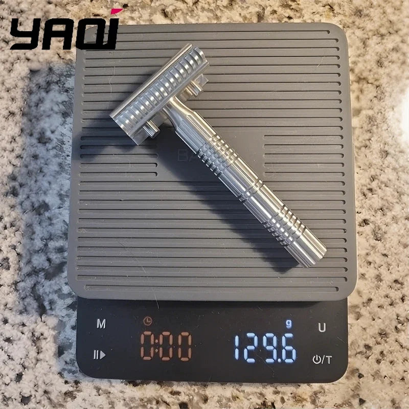 2026 YAQI Men's Safety Razor Bohemia 316 Stainless Steel Adjustable