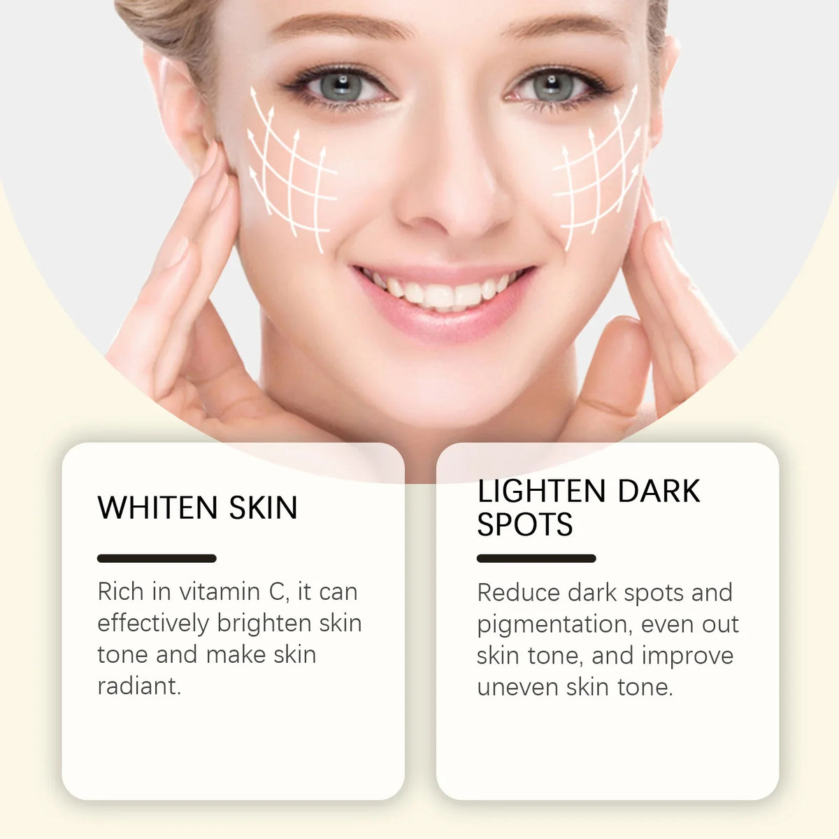 Jaysuing Vitamin C Gold Capsule Face Cream – Brighten 50g