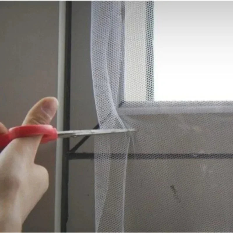 DIY Self-Adhesive Window Mosquito Net Screen | Cut-to-Size